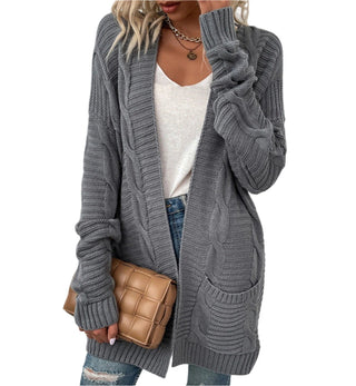 Cozy Cable Knitted Cardigan