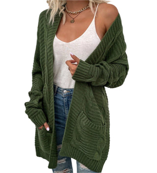 Cozy Cable Knitted Cardigan