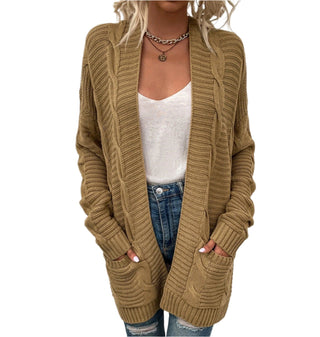 Cozy Cable Knitted Cardigan