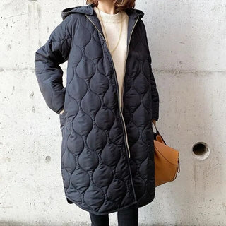 Quilted Hooded Women's Winter Jacket